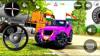 Dollar (Song) Modified Mahindra Pink 🩷 Thar || 👿 Indian Cars Simulator 3D || Android Game Part 87✔️