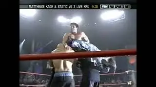 3 Live Kru - Double Spinebuster & Corkscrew Calf Kick (3-On-1) [2]