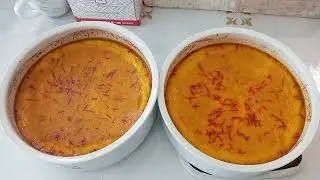 My Dessert Cream  Caramel with Saffron.#foods #Sweets.