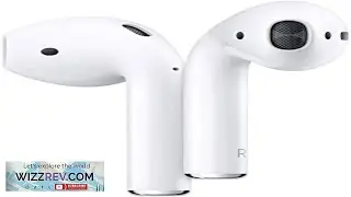 Apple AirPods Wireless Ear Buds Bluetooth Headphones with Lightning Charging Case Included