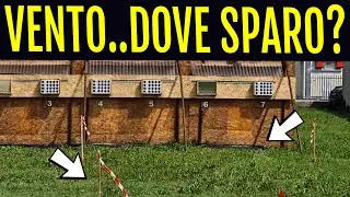 Dove sparo col vento pazzo? bench rest 25 metri all'aperto