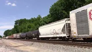 NORFOLK SOUTHERN GE AC44C6M Southbound Manifest Mix Freight