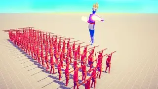 50x RANGED UNIT vs SUPER BOXER Part 1 | TABS - Totally Accurate Battle Simulator