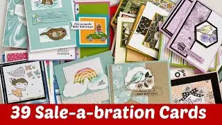 2022 Stampin Up Saleabration Cards to Inspire You to Create!