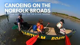 Canoeing on the Norfolk Broads