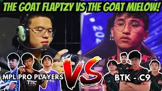 When M2 and M5 Champion Flaptzy Faces off The Goat Mielow and the Rest of BTK - C9 in 2 Rank Games!