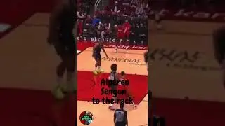 Alperen Sengun to the Rack with a poster dunk #youtubeshorts