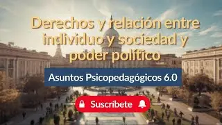 Derechos y su relacion entre individuo, sociedad y poder politico