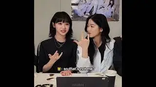 Chaewon doesn&rsquo;t recognize her hand #lesserafim #sakura #chaewon #eunchae #kazuha #yunjin #shorts