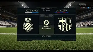 RCD Espanyol   FC Barcelona FIFA 18 LaLiga