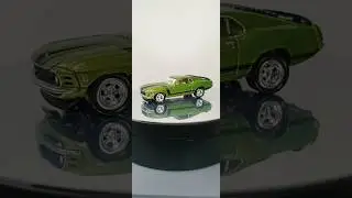 1/64 '70 Ford Mustang Boss 302 Fastback #shorts #ford #mustang #musclecar #supercar #diecast