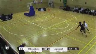 Lane Campbell 20 pts 5/7 3PM win vs London lions 2 NBL D1