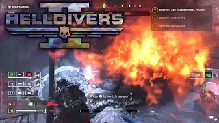 HELLDIVERS 2 | PS5 Pro 4K 60 fps | Helldive 9 | Sector: Tanis - Planet: Claorell | Automatons Pt 1