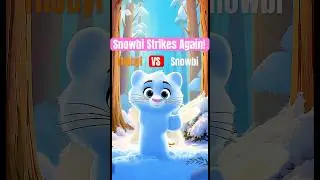 The CUTEST Prank War Begins! You Won&rsquo;t Stop Laughing 😹#FunnyAnimals #CartoonShorts #SnowPrank #funny