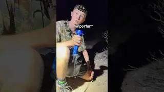 WATCH This BEFORE Hiking In The Desert! #desert#didyouknow#shorts#tips#crazy#outdoors#adventure