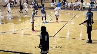 8-3-25  Hoop Nation vs Braylon Harris #24 MoKan Elite - White (Game)  L 60-61 (2OT)