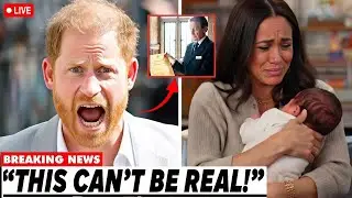 Prince Harry Stunned After Palace Leak Reveals Archie&rsquo;s REAL Birth Certificate ... Celebrity Gossip