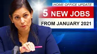 5 NEW JOBS RECOMMENDED FOR NEW UK POINTS BASED IMMIGRATION SYSTEM