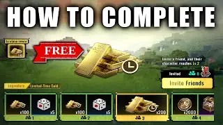 How to complete FREE Gold Event ( Limited Time ) in Blood Strike / Block strike