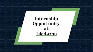 Internship at Tiket.com