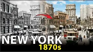See 1870s New York Like Never Before (Colorized!)