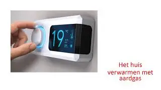 Huis verwarmen met aardgas