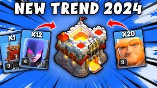 TH11 Giant + Witch Attack Strategy 2024 | Th11 3 Star Attack Strategy (Clash of Clans)