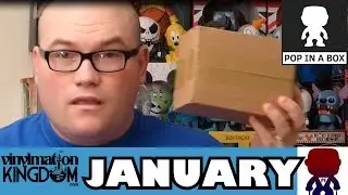 Pop In A Box Unboxing - January - Funko Pop Vinyls