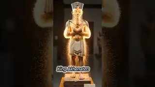 KING AKHENATEN: FROM STATUE TO LIFE  #ancientegypt #history  #shorts