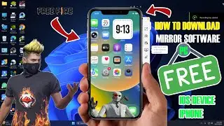 HOW TO DOWNLOAD SCREEN MIRRORING SOFTWARE💀HOW TO PLAY FREE FIRE IN YOUR MOBILE  TO MIRROR