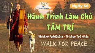 Hành Trình Làm Chủ Tâm Trí  | Pháp Thoại Walk For Peace NGÀY 66 | 30-12-25 | Sư Tuệ Nhân