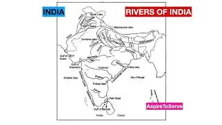 Rivers Of India | UPSC, State PCS, SSC CGL, CDS, AFCAT