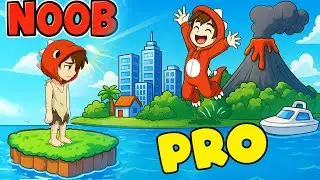 PARTE 2 | C&oacute;mo convert&iacute; una ISLA NOOB a ISLA HACKER en ROBLOX 🏝️