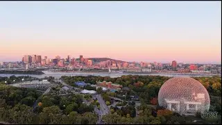 Montreal Sunrise Hyperlapse | DJI Mini 5 Pro + Dashcam Journey