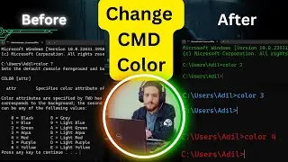 How to Change CMD (Command Prompt) Color | CMD tricks and hacks in Windows 11