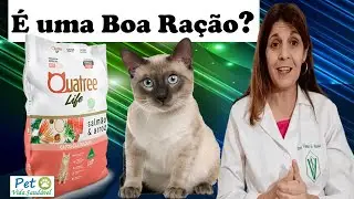 Ra&ccedil;&atilde;o Quatree Life para Gatos Castrados &eacute; uma boa ra&ccedil;&atilde;o? Pet Vida Saud&aacute;vel