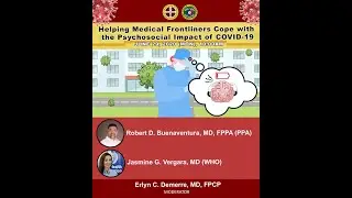 Helping Medical Frontliners Cope with the Psychosocial Impact of COVID 19 - June 29, 2020