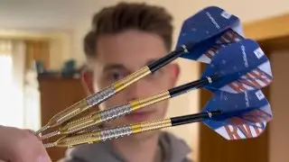 Ich teste die Target Raymond van Barneveld Chrono Swiss Point 95% Steeldarts
