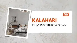 Efekt Kalahari. Jednowarstwowa dekoracja na ścianę. Jak zrobić krok po kroku?