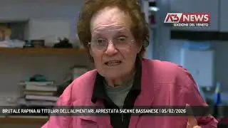 BRUTALE RAPINA AI TITOLARI DELL'ALIMENTARI, ARRESTATA 54ENNE BASSANESE | 05/02/2026