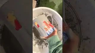 Glazing Vlog #potteryprocess #artprocess #pottery #artist #smallbusiness