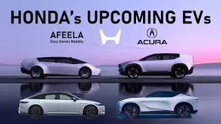 CES:  Honda's EV Plans!  Sony/AFEELA & Acura