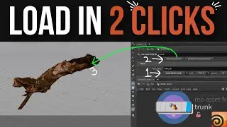 Store And Reuse 3d models with Custom HDAs - Workflow Demo (not a tutorial)