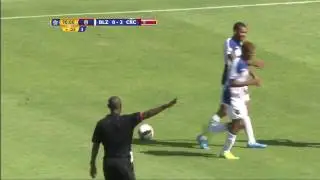 YELLOW CARD Belize, Ian GAYNAIR No. 7 | #Belize @Fedefutbol_CR #CCA2017