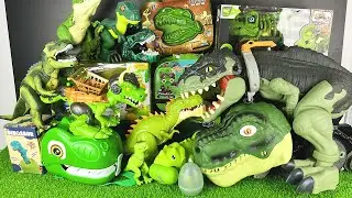 Jurassic World Unboxing Review Giant Dinosaur T-rex Head Giganotosaurus T-rex Monster Dino Eggs Asmr