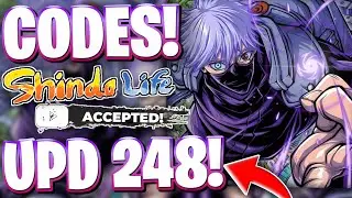 👑*UPDATE 248* ALL NEW UPDATE 248 CODES FOR SHINDO LIFE 2 | ROBLOX SHINDO LIFE CODES