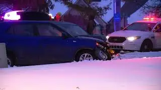 IMPD officer involved in early morning crash on Indy's west side