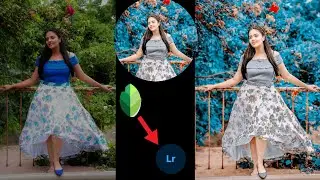new snapseed dark blue effect photo editing tricks-Uttam photo editor