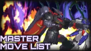 Master Gundam Move List | Gundam Battle Assault 2