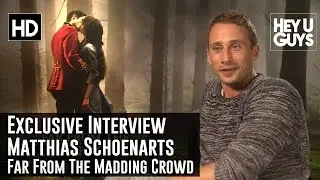 Matthias Schoenarts Exclusive Interview - Far From The Madding Crowd